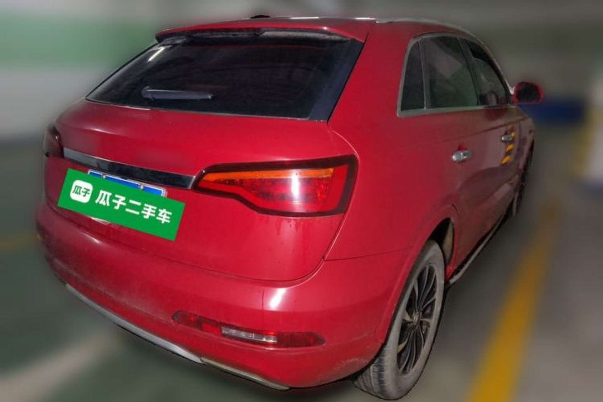 Used Zotye SR7 2016 1.5T CVT Cube Heart Edition China IV Standard Rear Right 45 Deg