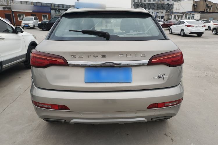 Used Zotye SR7 2016 1.5T Manual Cube Heart Edition China V Standard Rear
