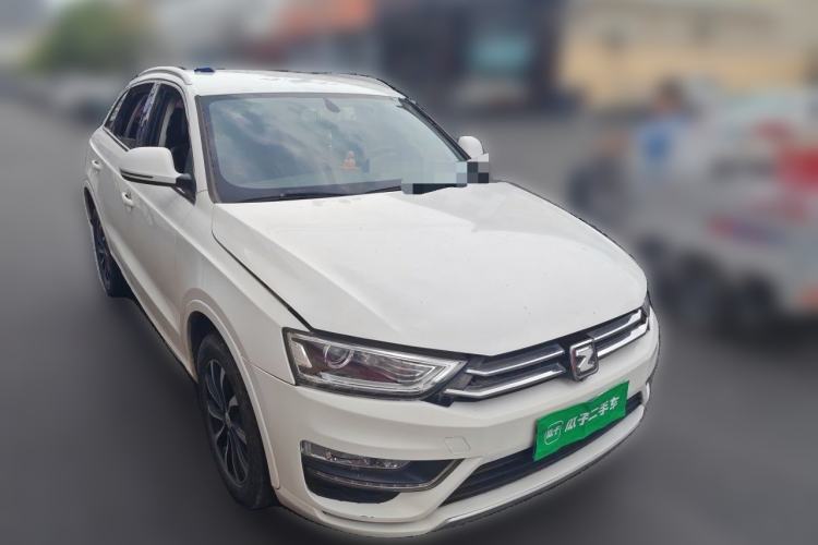Used Zotye SR7 2016 1.5T CVT Cube Road Edition China IV Standard Front Right 45 Deg