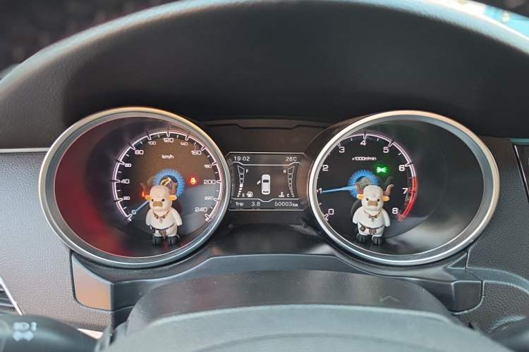 Used Zotye SR7 2016 1.5T Manual Cube Heart Edition China IV Standard Instrument Cluster