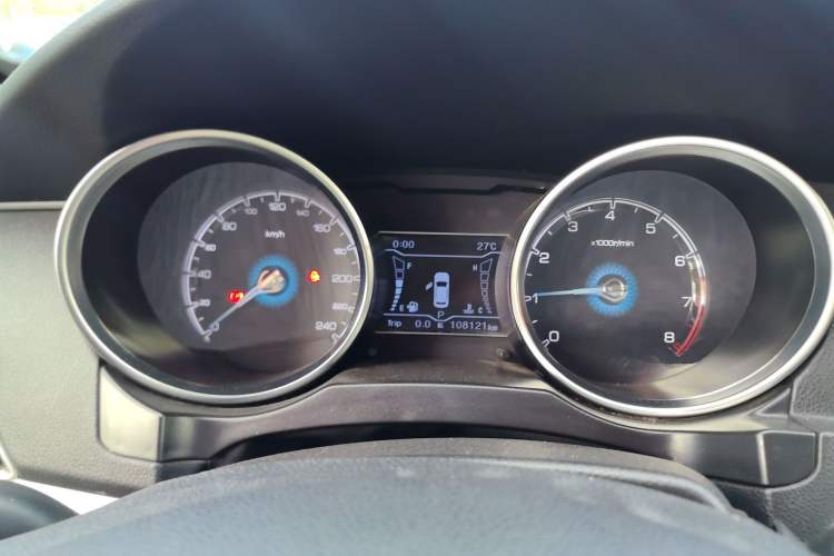 Used Zotye SR7 2016 1.5T CVT Cube Heart Edition China IV Standard Instrument Cluster