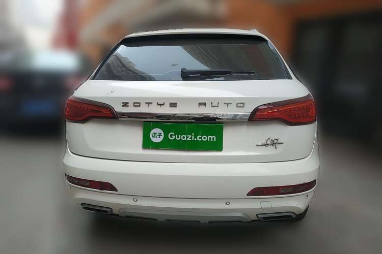Used Zotye SR7 2016 1.5T CVT Cube Heart Edition China V Standard Rear