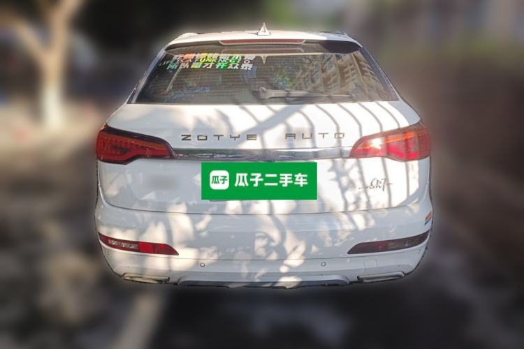 Used Zotye SR7 2016 1.5T CVT Cube Heart Edition China IV Standard Rear