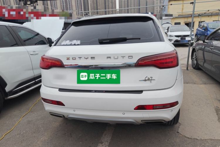 Used Zotye SR7 2016 1.5T Manual Cube Heart Edition China IV Standard Rear