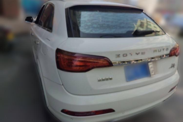 Used Zotye SR7 2016 1.5T Manual Cube Heart Edition China IV Standard Rear Left 45 Deg