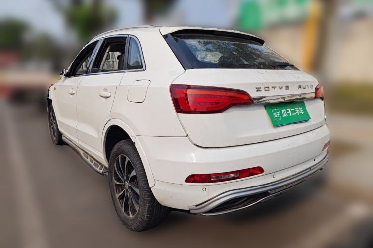 Used Zotye SR7 2016 1.5T CVT Cube Heart Edition China V Standard Rear Left 45 Deg