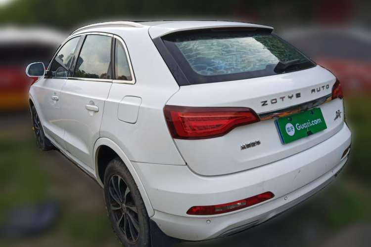 Used Zotye SR7 2016 1.5T CVT Cube Road Edition China IV Standard Rear Left 45 Deg