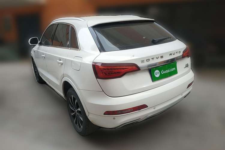 Used Zotye SR7 2016 1.5T CVT Cube Heart Edition China V Standard Rear Left 45 Deg