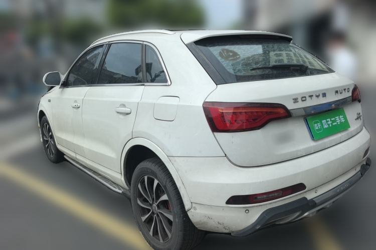 Used Zotye SR7 2016 1.5T CVT Cube Road Edition China V Standard Rear Left 45 Deg
