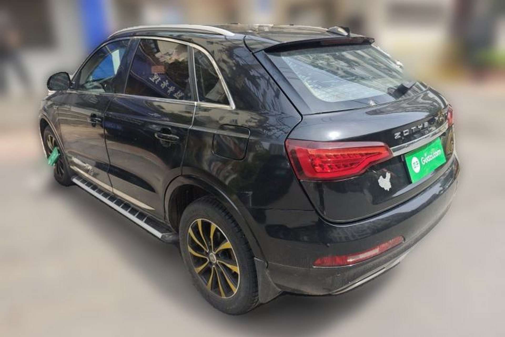 Used Zotye SR7 2016 1.5T CVT Cube Heart Edition China V Standard Rear Left 45 Deg