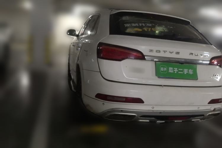 Used Zotye SR7 2016 1.5T Manual Cube Heart Edition China V Standard Rear Left 45 Deg