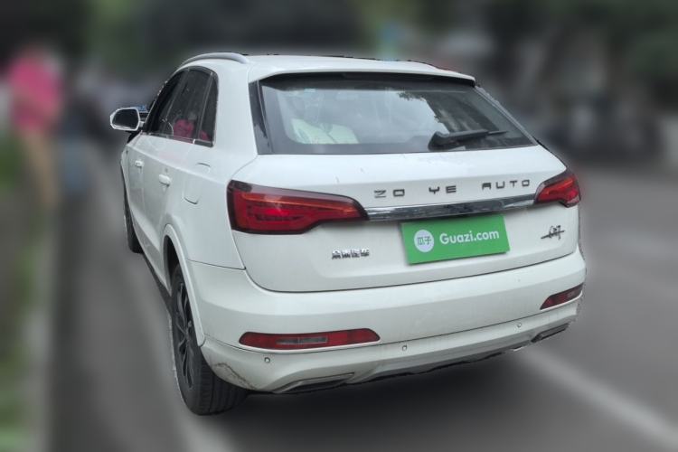 Used Zotye SR7 2016 1.5T Manual Cube Heart Edition China IV Standard Rear Left 45 Deg