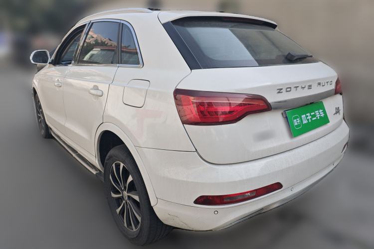 Used Zotye SR7 2016 1.5T CVT Cube Heart Edition China V Standard Rear Left 45 Deg