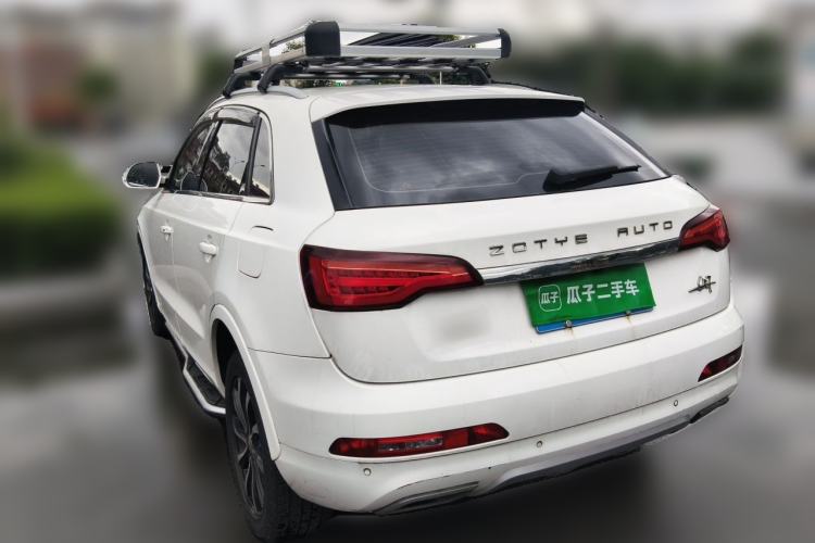 Used Zotye SR7 2016 1.5T CVT Cube Heart Edition China V Standard Rear Left 45 Deg