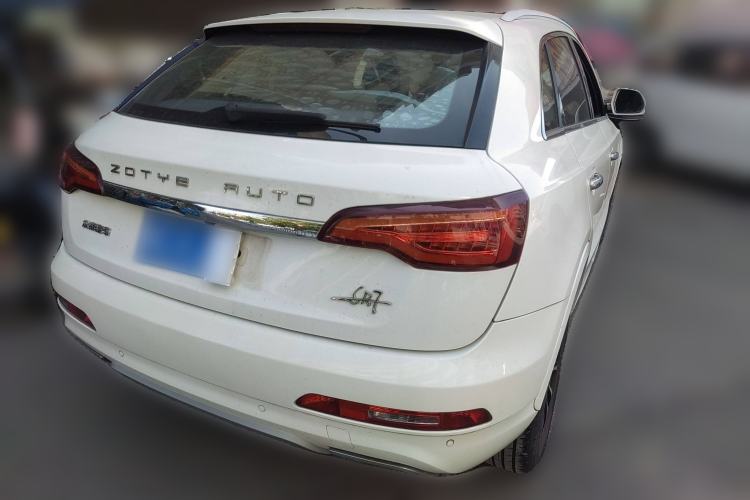 Used Zotye SR7 2016 1.5T Manual Cube Heart Edition China IV Standard Rear Right 45 Deg