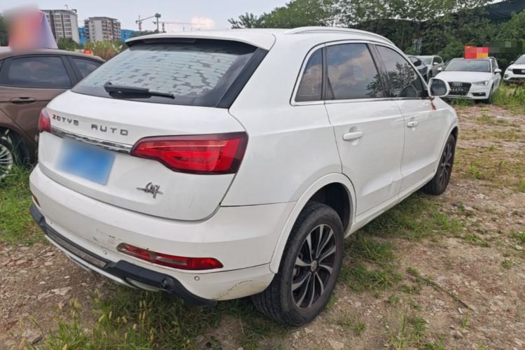 Used Zotye SR7 2016 1.5T CVT Cube Road Edition China IV Standard Rear Right 45 Deg