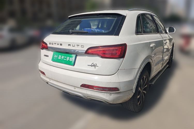 Used Zotye SR7 2016 1.5T CVT Cube Road Edition China IV Standard Rear Right 45 Deg