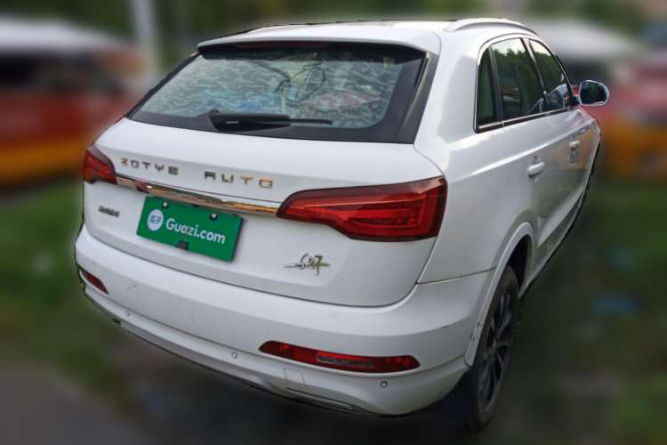 Used Zotye SR7 2016 1.5T CVT Cube Road Edition China IV Standard Rear Right 45 Deg