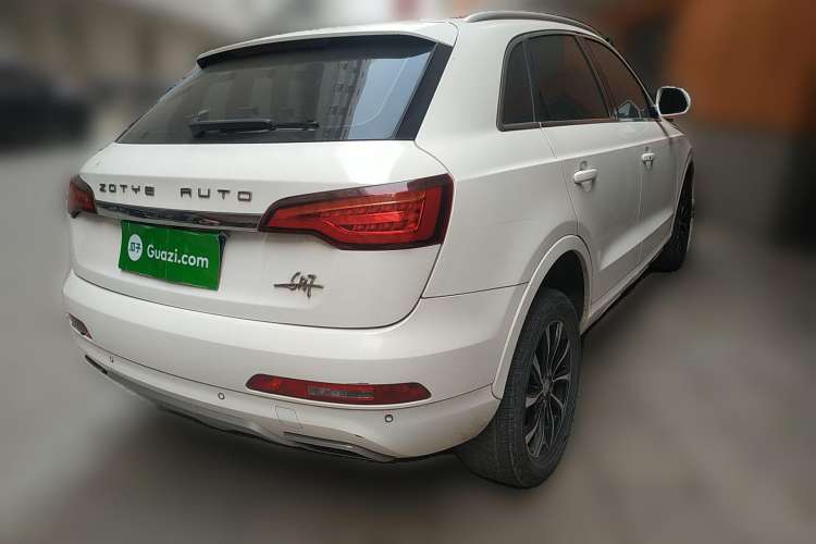 Used Zotye SR7 2016 1.5T CVT Cube Heart Edition China V Standard Rear Right 45 Deg