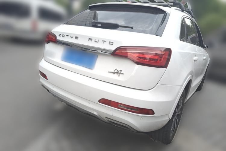 Used Zotye SR7 2016 1.5T CVT Cube Heart Edition China IV Standard Rear Right 45 Deg