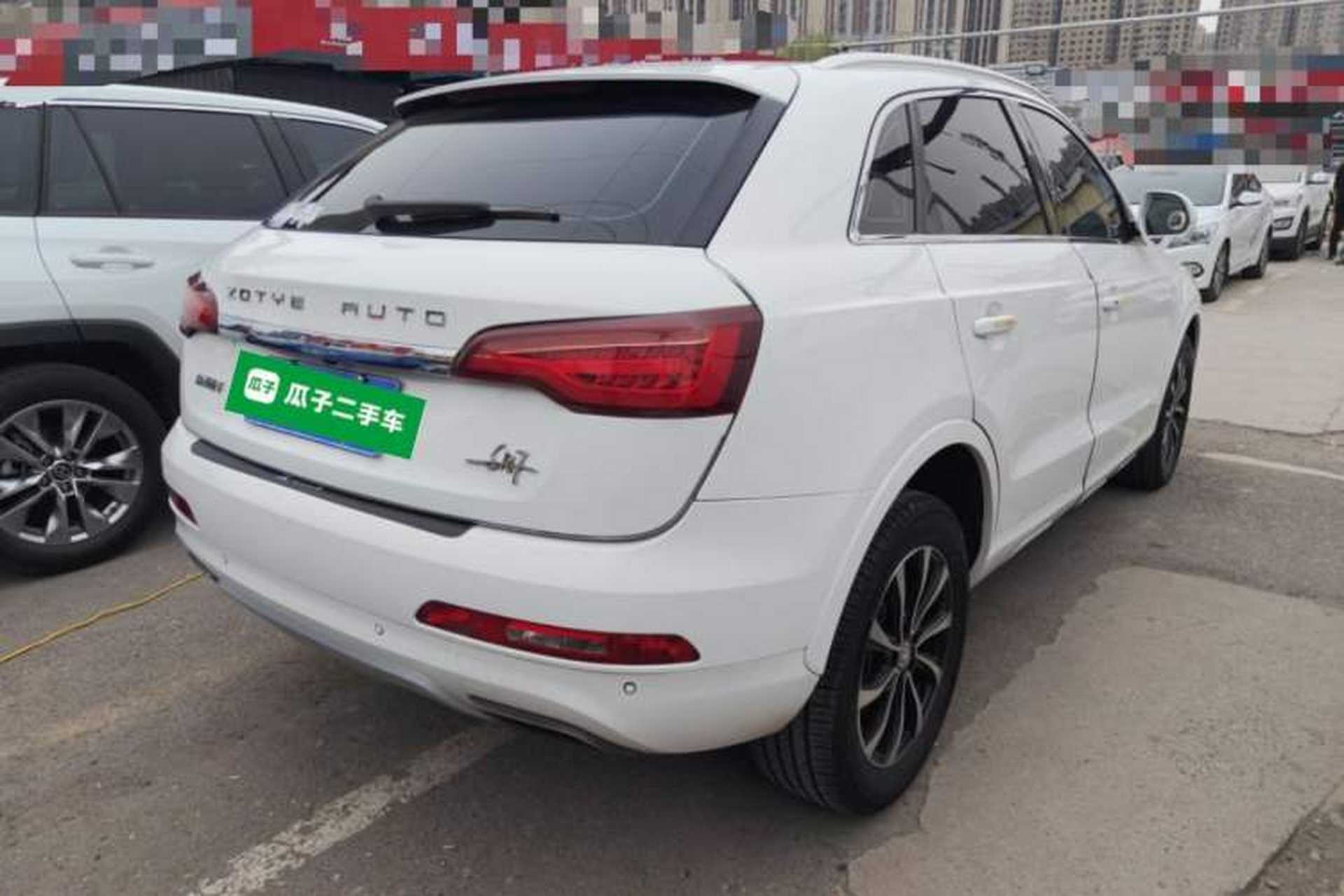 Used Zotye SR7 2016 1.5T Manual Cube Heart Edition China IV Standard Rear Right 45 Deg