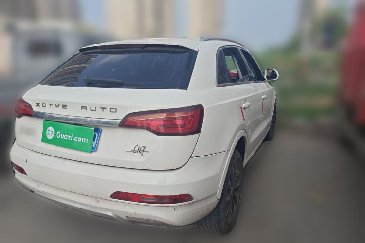 Used Zotye SR7 2016 1.5T CVT Cube Road Edition China V Standard Rear Right 45 Deg