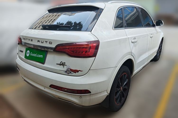 Used Zotye SR7 2016 1.5T CVT Cube Heart Edition China V Standard Rear Right 45 Deg