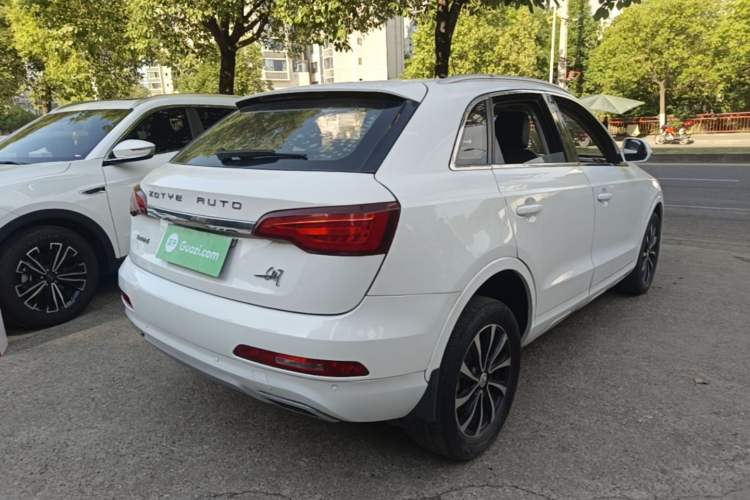 Used Zotye SR7 2016 1.5T CVT Cube Road Edition China V Standard Rear Right 45 Deg