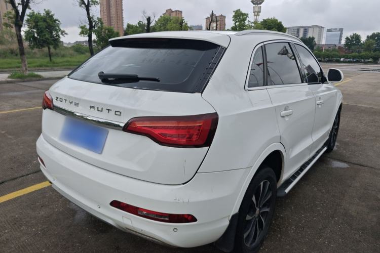 Used Zotye SR7 2016 1.5T CVT Cube Heart Edition China V Standard Rear Right 45 Deg