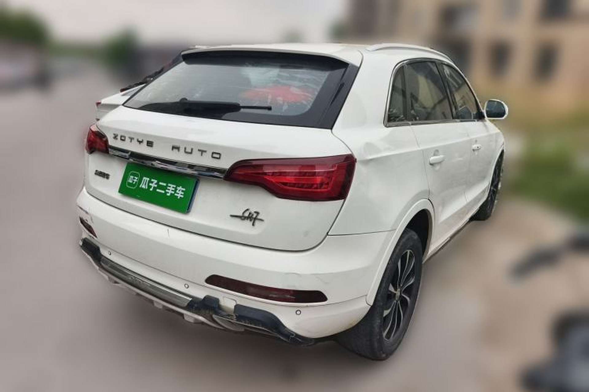 Used Zotye SR7 2016 1.5T Manual Cube Heart Edition China IV Standard Rear Right 45 Deg