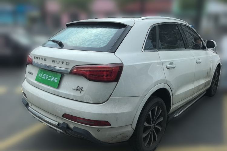 Used Zotye SR7 2016 1.5T CVT Cube Road Edition China V Standard Rear Right 45 Deg