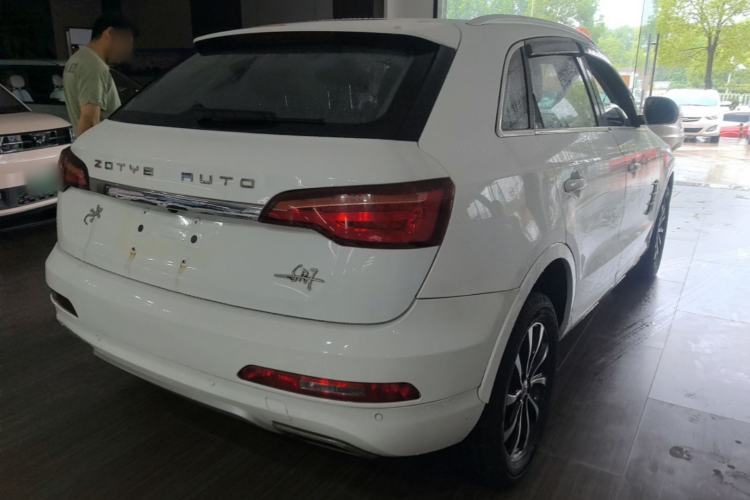 Used Zotye SR7 2016 1.5T CVT Cube Road Edition China IV Standard Rear Right 45 Deg