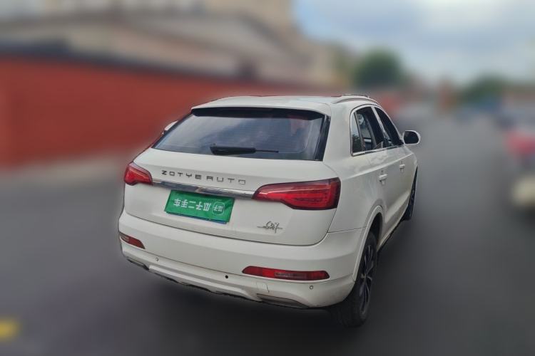 Used Zotye SR7 2016 1.5T CVT Cube Road Edition China IV Standard Rear Right 45 Deg