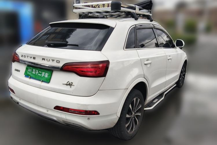Used Zotye SR7 2016 1.5T CVT Cube Heart Edition China V Standard Rear Right 45 Deg