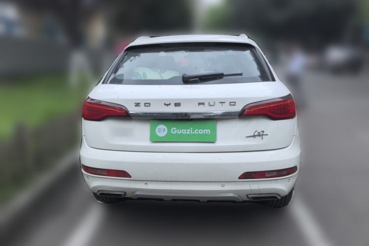 Used Zotye SR7 2016 1.5T Manual Cube Heart Edition China IV Standard Rear