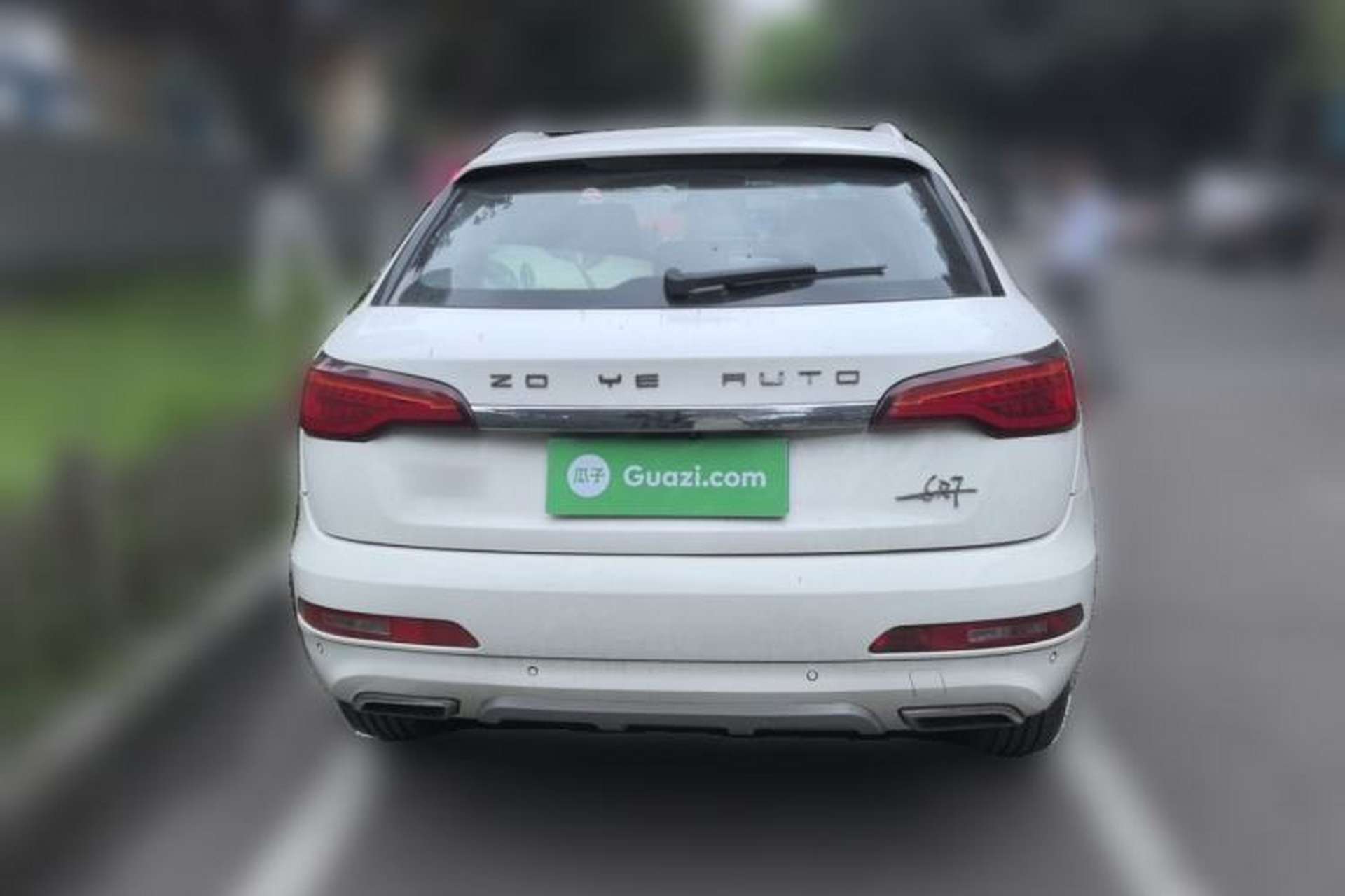 Used Zotye SR7 2016 1.5T Manual Cube Heart Edition China IV Standard Rear