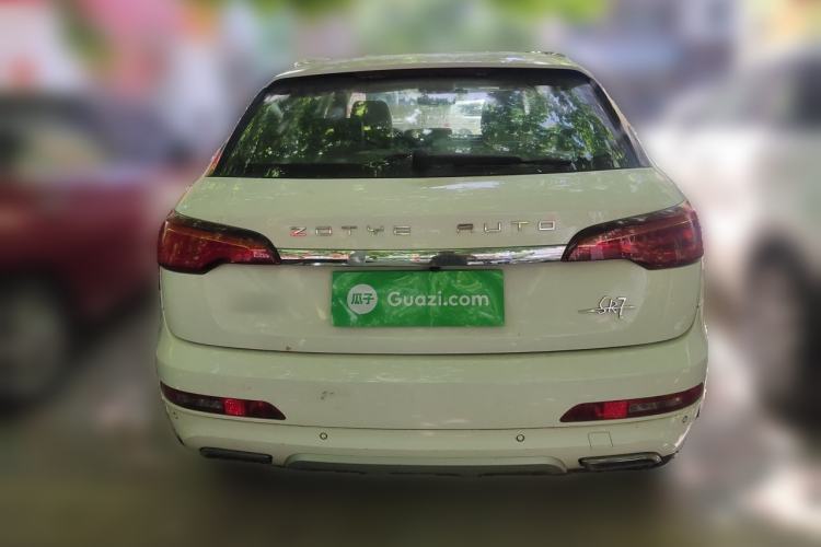 Used Zotye SR7 2016 1.5T Manual Cube Heart Edition China V Standard Rear