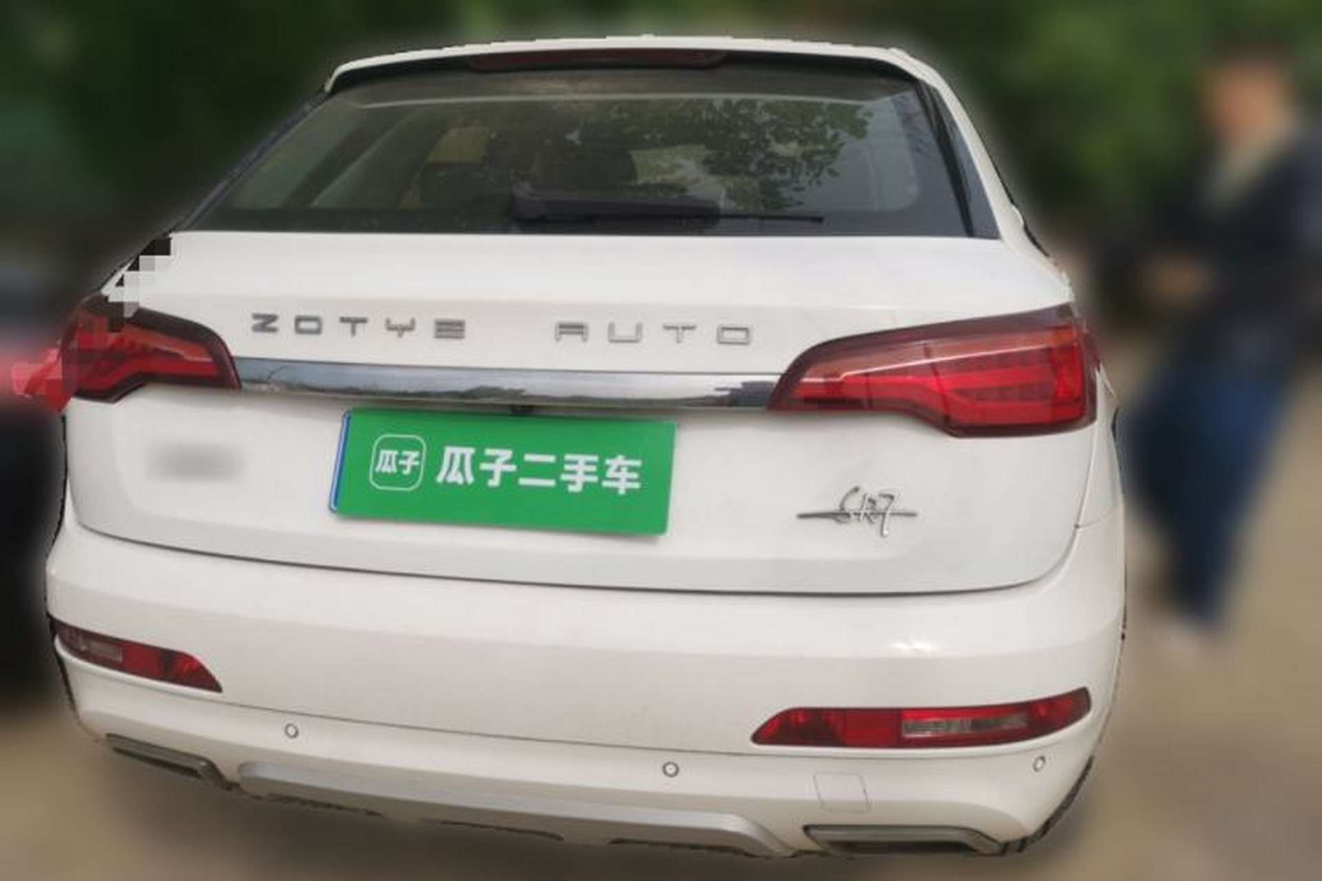 Used Zotye SR7 2016 1.5T CVT Cube Heart Edition China V Standard Rear