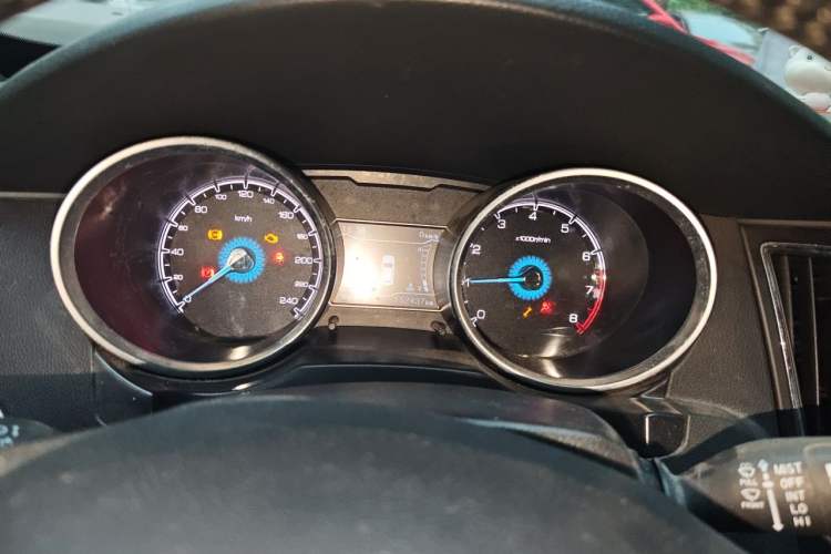 Used Zotye SR7 2017 1.5T Manual Cube Road Edition Instrument Cluster