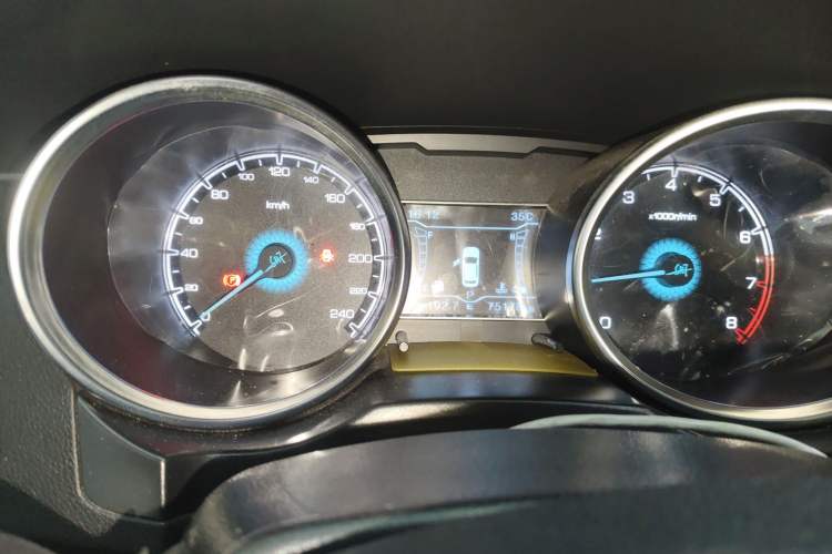 Used Zotye SR7 2017 1.5T CVT Cube Dream Edition Instrument Cluster