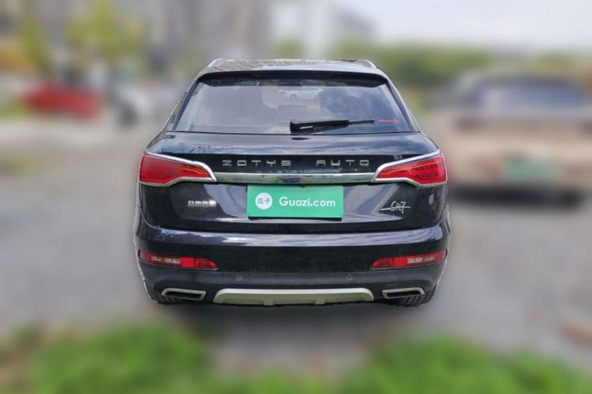 Used Zotye SR7 2017 1.5T CVT Cube Heart Edition Rear
