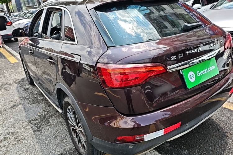 Used Zotye SR7 2017 1.5T Manual Cube Road Edition Rear Left 45 Deg