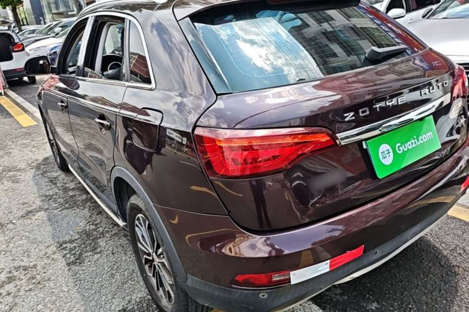 Used Zotye SR7 2017 1.5T Manual Cube Road Edition Rear Left 45 Deg