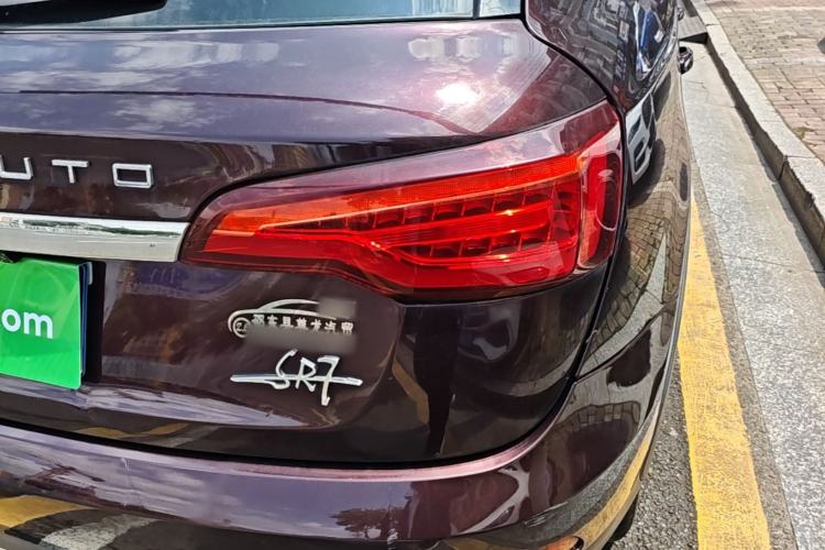 Used Zotye SR7 2017 1.5T Manual Cube Road Edition Right Rear Taillight