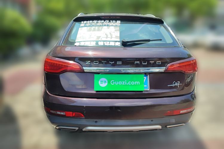 Used Zotye SR7 2017 1.5T Manual Cube Dream Edition Rear