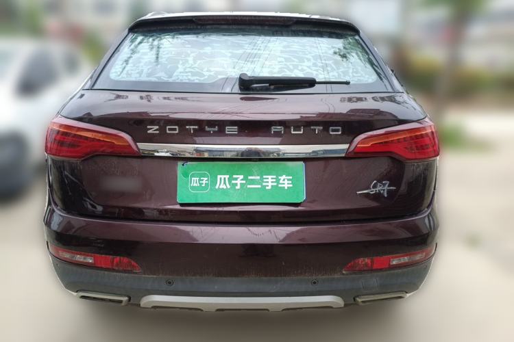 Used Zotye SR7 2017 1.5T Manual - Magic Cube Heart Edition Rear