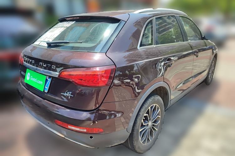Used Zotye SR7 2017 1.5T Manual Cube Dream Edition Rear Right 45 Deg