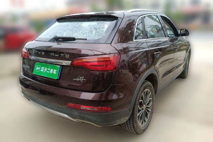 Used Zotye SR7 2017 1.5T Manual - Magic Cube Heart Edition Rear Right 45 Deg