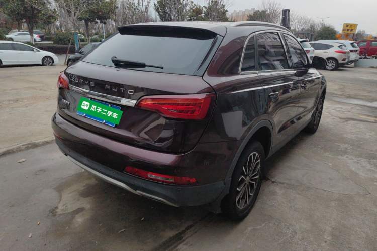 Used Zotye SR7 2017 1.5T CVT Cube Heart Edition Rear Right 45 Deg