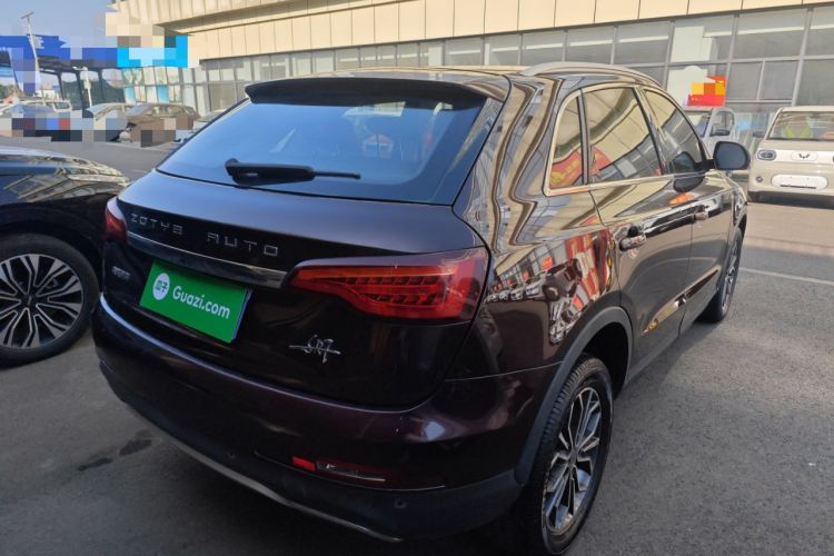 Used Zotye SR7 2017 1.5T Manual - Magic Cube Heart Edition Rear Right 45 Deg